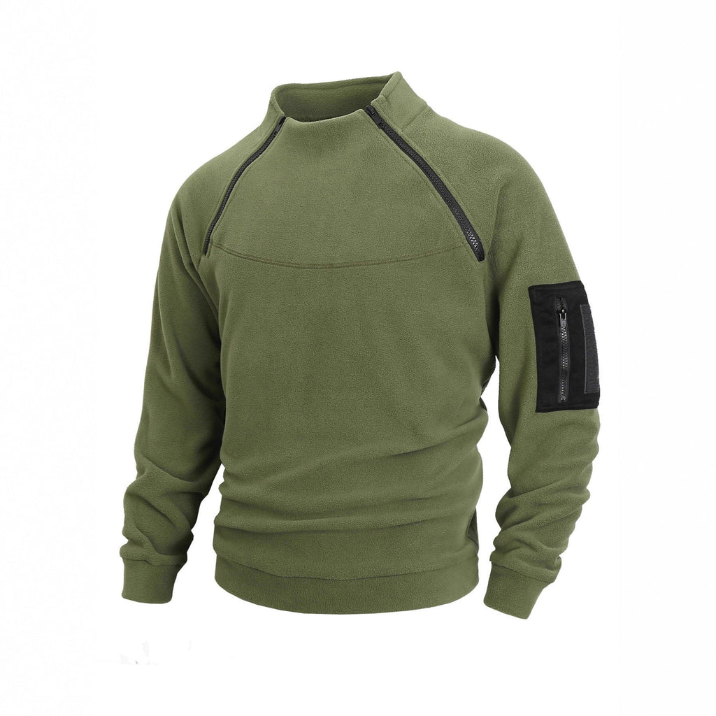 Men's Coral Fleece Pullover Jacket