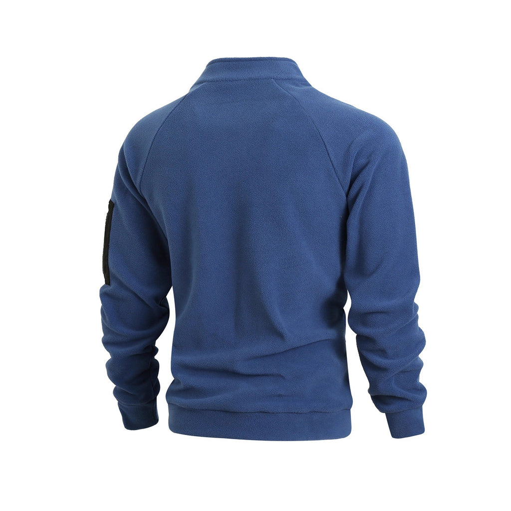 Men's Coral Fleece Pullover Jacket