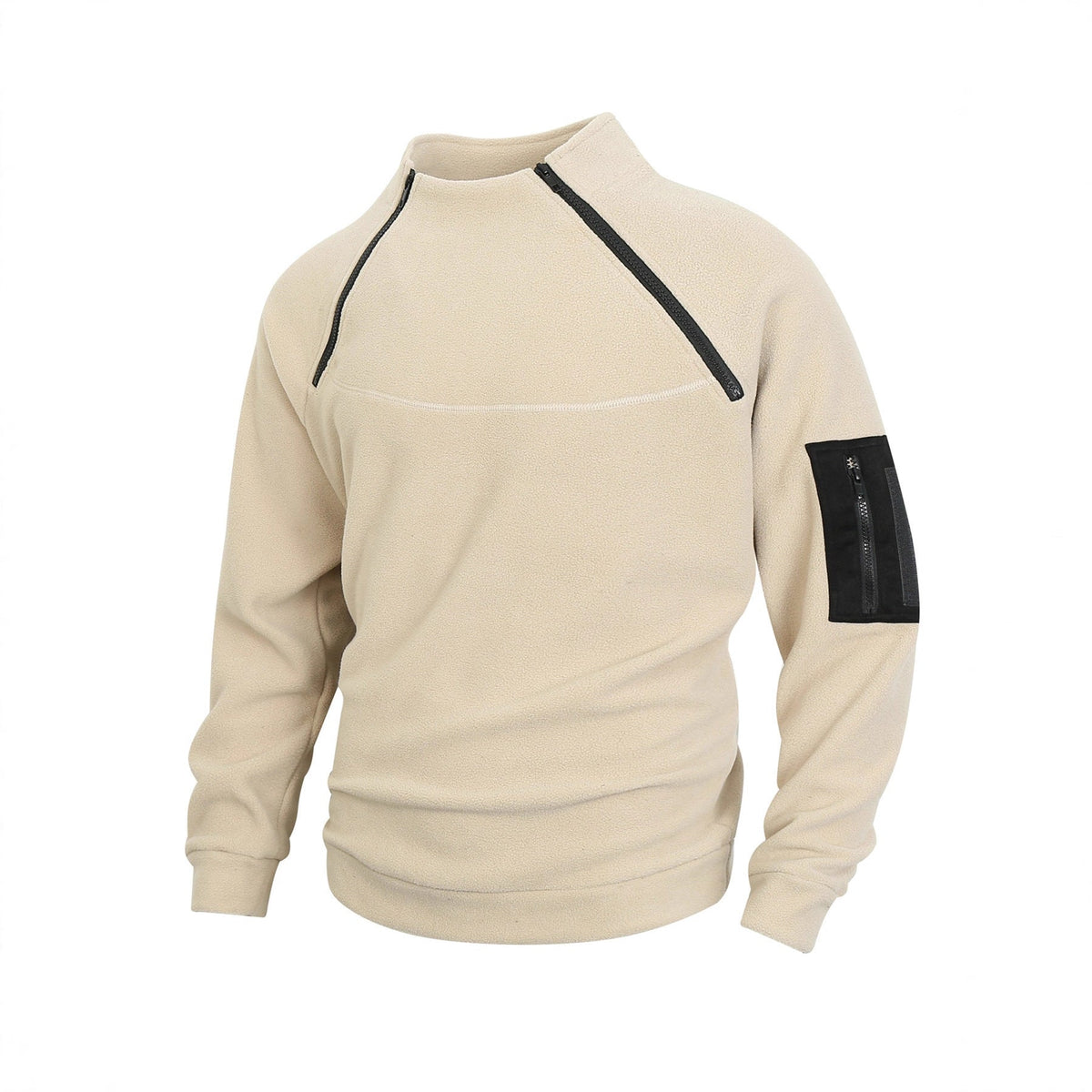Men's Coral Fleece Pullover Jacket